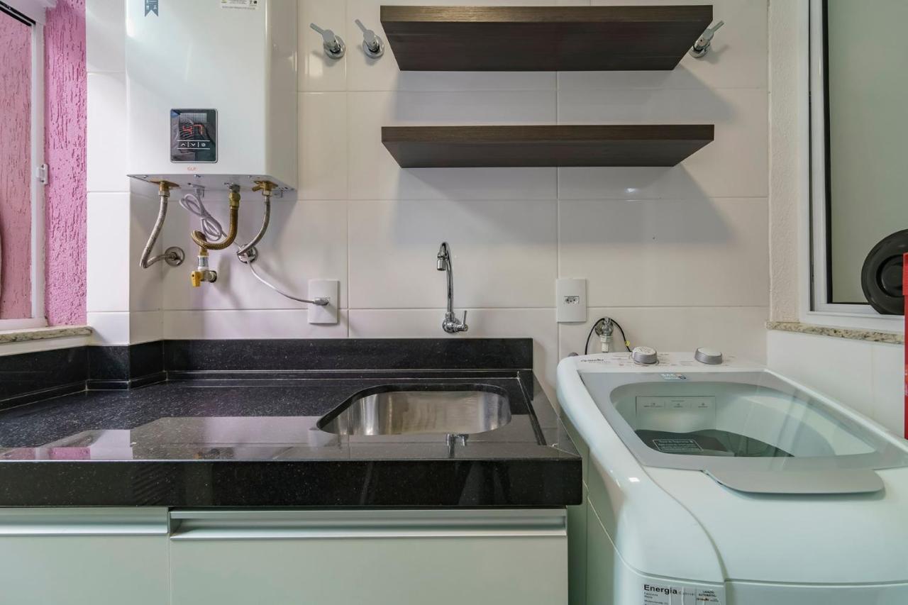 Aluguel Apartamento 2 Quartos Com Piscina Бомбиньяс Экстерьер фото
